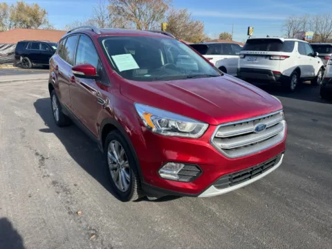 Red 2017 Ford Escape Titanium for sale in Indianapolis, IN