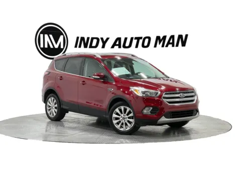 Red 2017 Ford Escape Titanium for sale in Indianapolis, IN