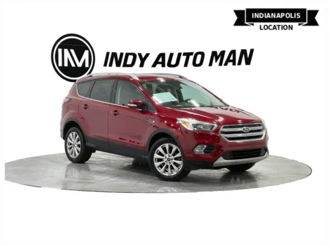 Red 2017 Ford Escape Titanium for sale in Indianapolis, IN