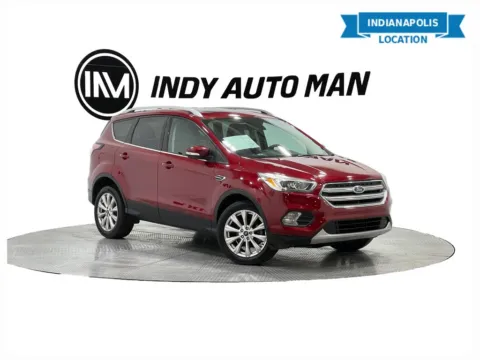 Red 2017 Ford Escape Titanium for sale in Indianapolis, IN