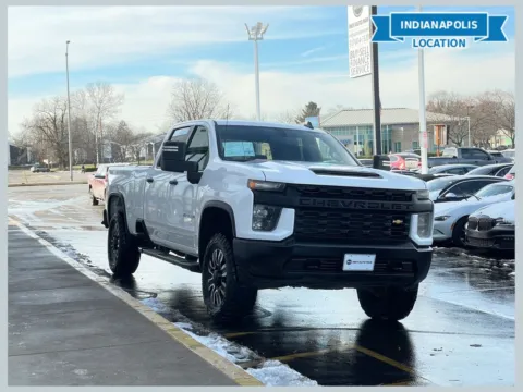 White 2021 Chevrolet Silverado 2500HD Work Truck for sale in Indianapolis, IN