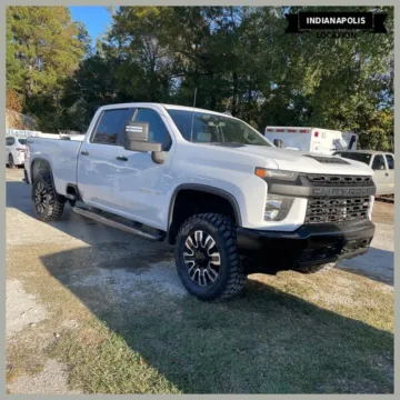 White 2021 Chevrolet Silverado 2500HD Work Truck for sale in Indianapolis, IN