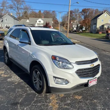 White 2016 Chevrolet Equinox LTZ for sale in Indianapolis, IN