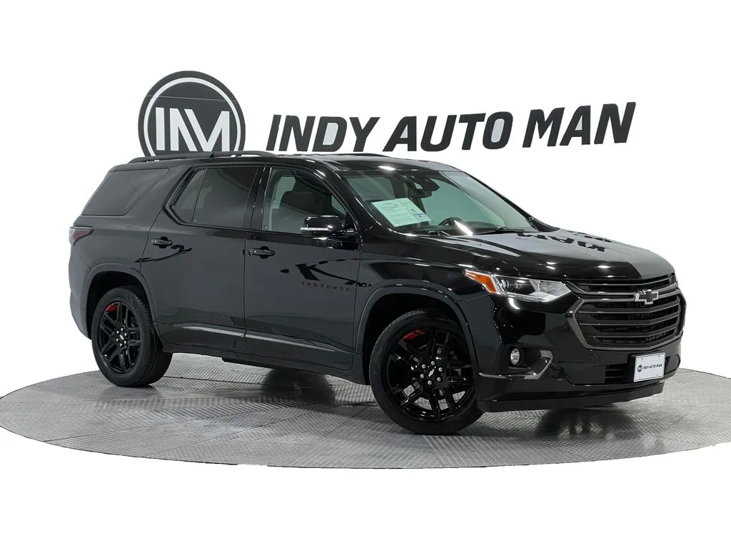 Black 2019 Chevrolet Traverse Premier for sale in Indianapolis, IN