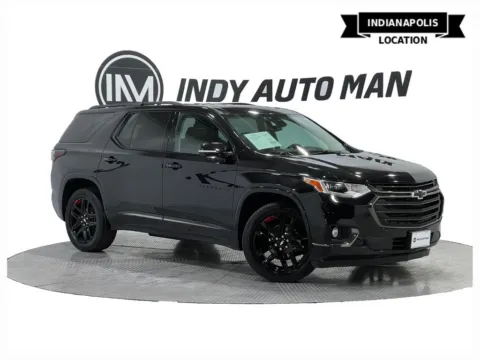 Black 2019 Chevrolet Traverse Premier for sale in Indianapolis, IN