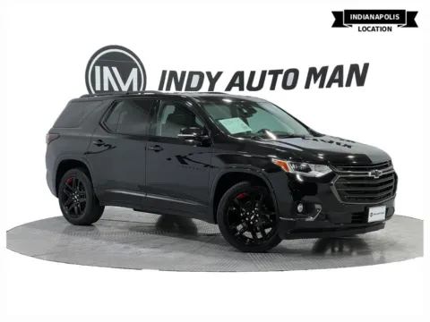 Black 2019 Chevrolet Traverse Premier for sale in Indianapolis, IN