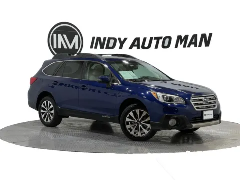 Blue 2017 Subaru Outback 3.6R Limited for sale in Indianapolis, IN