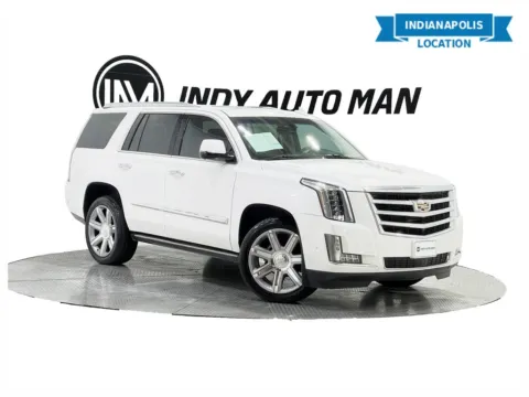 White 2018 Cadillac Escalade Premium Luxury for sale in Indianapolis, IN