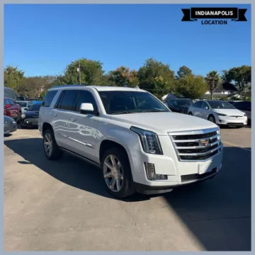 White 2018 Cadillac Escalade Premium Luxury for sale in Indianapolis, IN