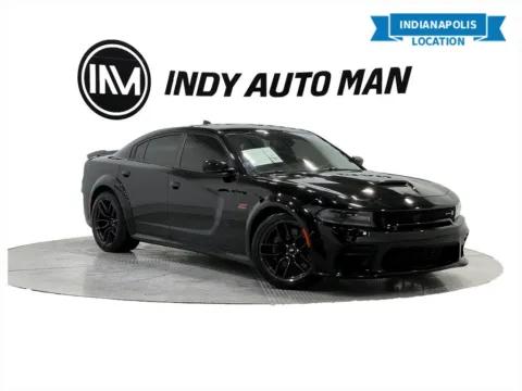 Black 2021 Dodge Charger R/T Scat Pack Widebody for sale in Indianapolis, IN