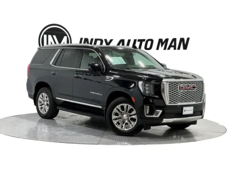 Black 2021 GMC Yukon Denali for sale in Indianapolis, IN