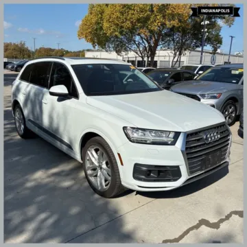 White 2018 Audi Q7 3.0T Prestige quattro for sale in Indianapolis, IN