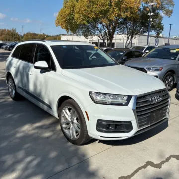 White 2018 Audi Q7 3.0T Prestige quattro for sale in Indianapolis, IN