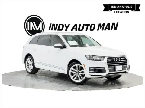 White 2018 Audi Q7 3.0T Prestige quattro for sale in Indianapolis, IN