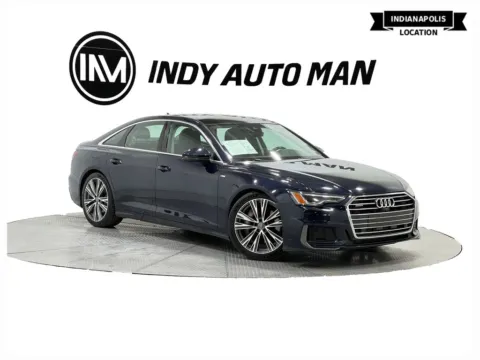 Blue 2019 Audi A6 3.0T Premium Plus quattro for sale in Indianapolis, IN