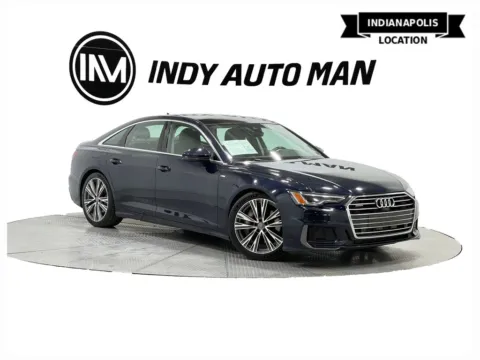 Blue 2019 Audi A6 3.0T Premium Plus quattro for sale in Indianapolis, IN