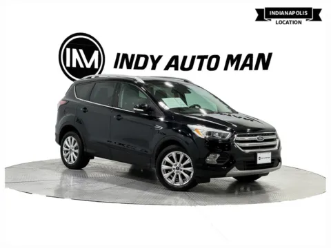 Black 2017 Ford Escape Titanium for sale in Indianapolis, IN