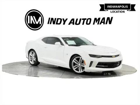 White 2018 Chevrolet Camaro 1LT for sale in Indianapolis, IN