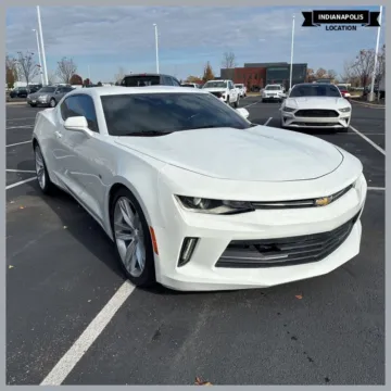 White 2018 Chevrolet Camaro 1LT for sale in Indianapolis, IN