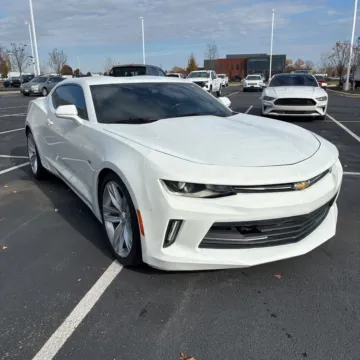 White 2018 Chevrolet Camaro 1LT for sale in Indianapolis, IN