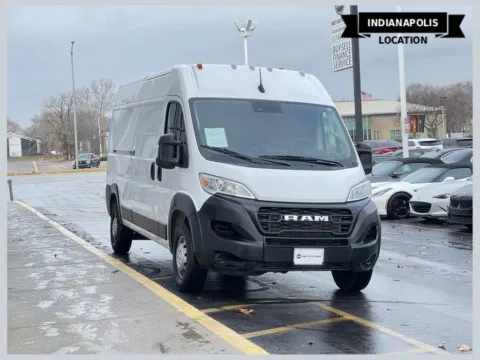 White 2023 Ram ProMaster 2500 High Roof for sale in Indianapolis, IN