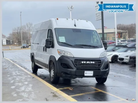 White 2023 Ram ProMaster 2500 High Roof for sale in Indianapolis, IN