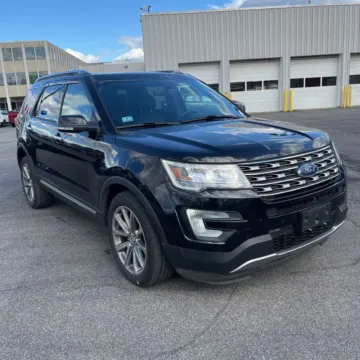 Black 2017 Ford Explorer Limited for sale in Indianapolis, IN
