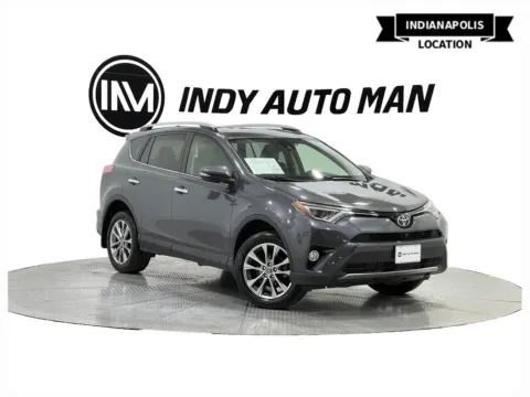 Gray 2017 Toyota RAV4 Limited for sale in Indianapolis, IN
