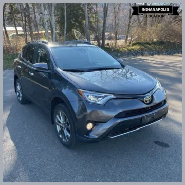 Gray 2017 Toyota RAV4 Limited for sale in Indianapolis, IN
