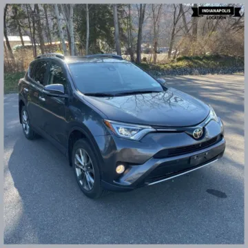Gray 2017 Toyota RAV4 Limited for sale in Indianapolis, IN