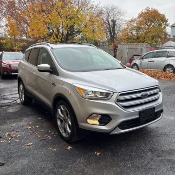 Silver 2017 Ford Escape Titanium for sale in Indianapolis, IN
