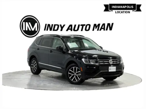 Black 2021 Volkswagen Tiguan 2.0T SE for sale in Indianapolis, IN