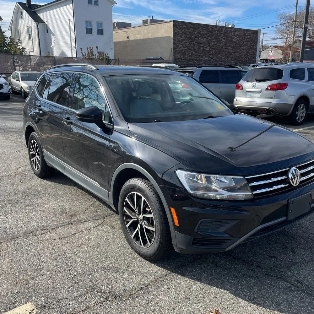 Black 2021 Volkswagen Tiguan 2.0T SE for sale in Indianapolis, IN