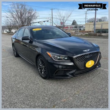 Black 2019 Genesis G80 3.3T Sport for sale in Indianapolis, IN