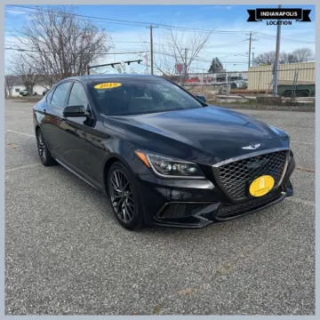 Black 2019 Genesis G80 3.3T Sport for sale in Indianapolis, IN