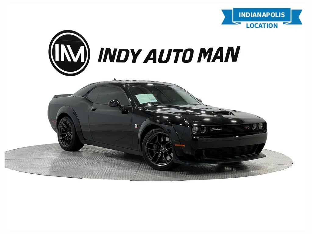 Black 2019 Dodge Challenger R/T Scat Pack Widebody for sale in Indianapolis, IN