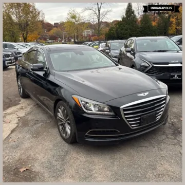 Black 2015 Hyundai Genesis 3.8 for sale in Indianapolis, IN
