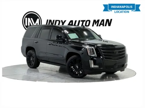 Black 2015 Cadillac Escalade Platinum Edition for sale in Indianapolis, IN