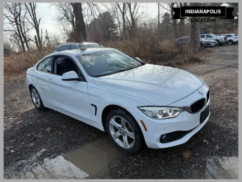 White 2015 BMW 4 Series 428i xDrive for sale in Indianapolis, IN