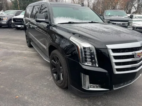 Black 2015 Cadillac Escalade ESV Luxury for sale in Indianapolis, IN
