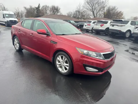 Red 2013 Kia Optima EX for sale in Indianapolis, IN