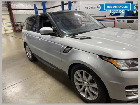 Gray 2017 Land Rover Range Rover Sport 3.0L V6 Supercharged HSE for sale in Indianapolis, IN