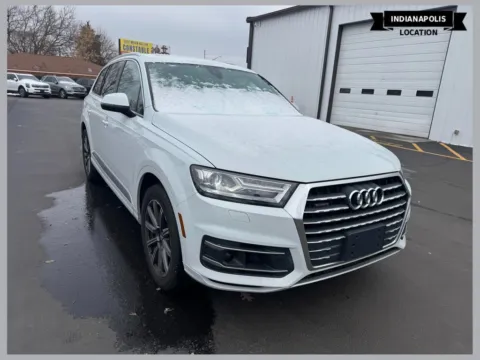 White 2017 Audi Q7 3.0T Premium Plus quattro for sale in Indianapolis, IN