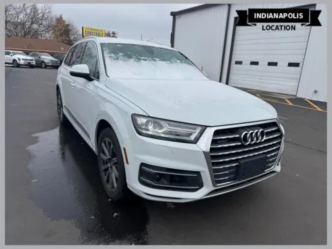 White 2017 Audi Q7 3.0T Premium Plus quattro for sale in Indianapolis, IN