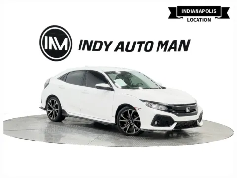 White 2017 Honda Civic Sport for sale in Indianapolis, IN
