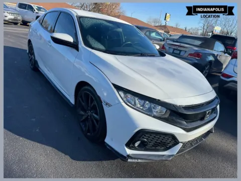 White 2017 Honda Civic Sport for sale in Indianapolis, IN