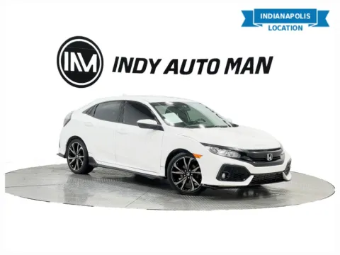 White 2017 Honda Civic Sport for sale in Indianapolis, IN