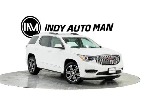 White 2017 GMC Acadia Denali for sale in Indianapolis, IN