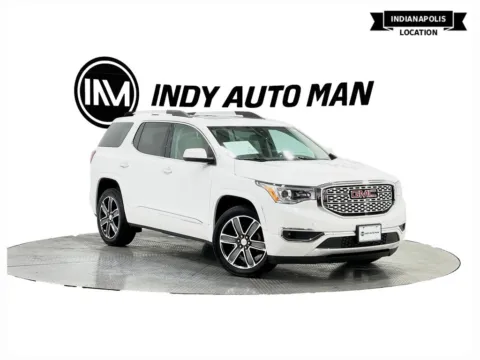 White 2017 GMC Acadia Denali for sale in Indianapolis, IN