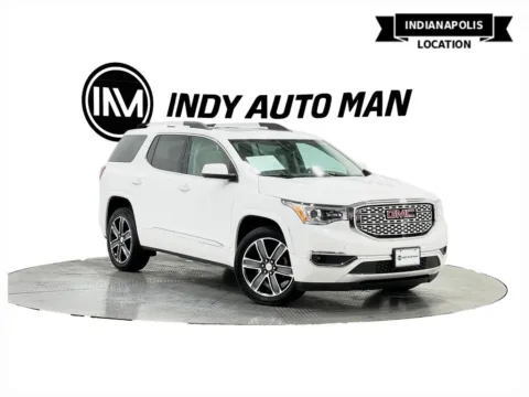 White 2017 GMC Acadia Denali for sale in Indianapolis, IN
